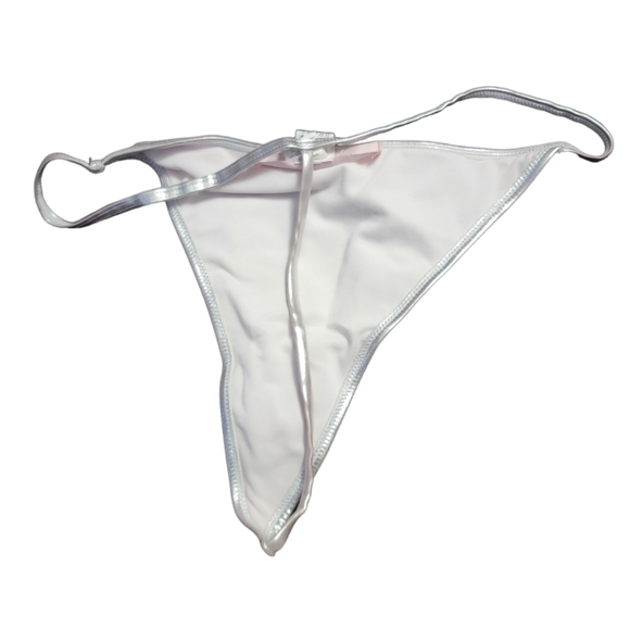 Missguided x Playboy Silver Bikini - Picture 9 of 12